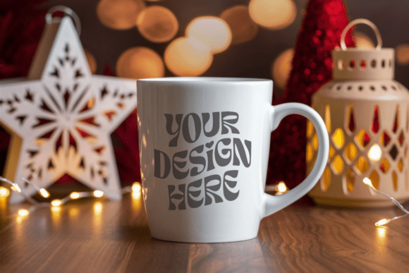 Download Christmas 11oz White Mug Mockup 28 - Mug mockup Collection