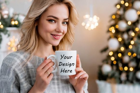 Download Christmas White Mug Mockup - Mug mockup Collection