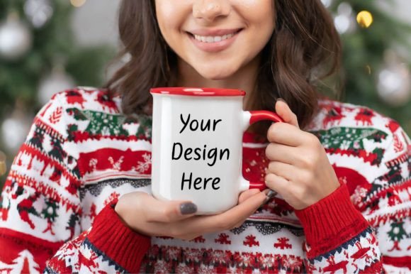 Download Christmas White Mug Mockup - Mug mockup Collection