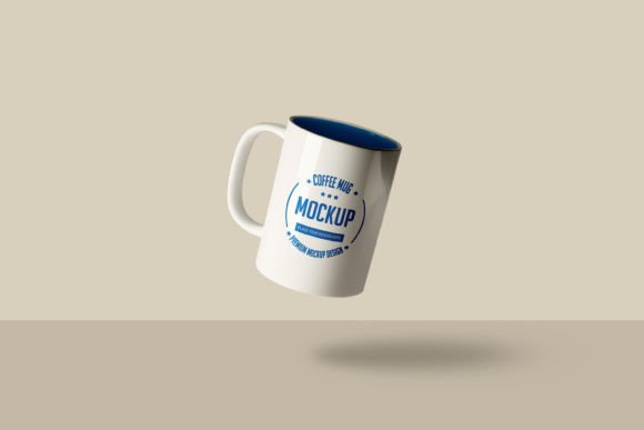 Download White Mug Mockup on Color Background - Mug mockup Collection